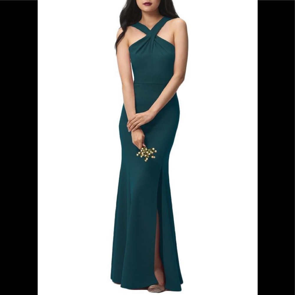 Jenny yoo kayleigh crepe gown